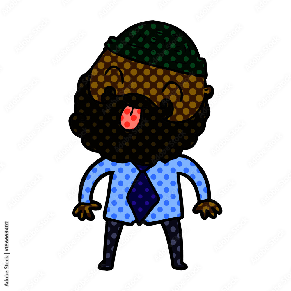 man with beard with hat and shirt man with beard with hat and shirt