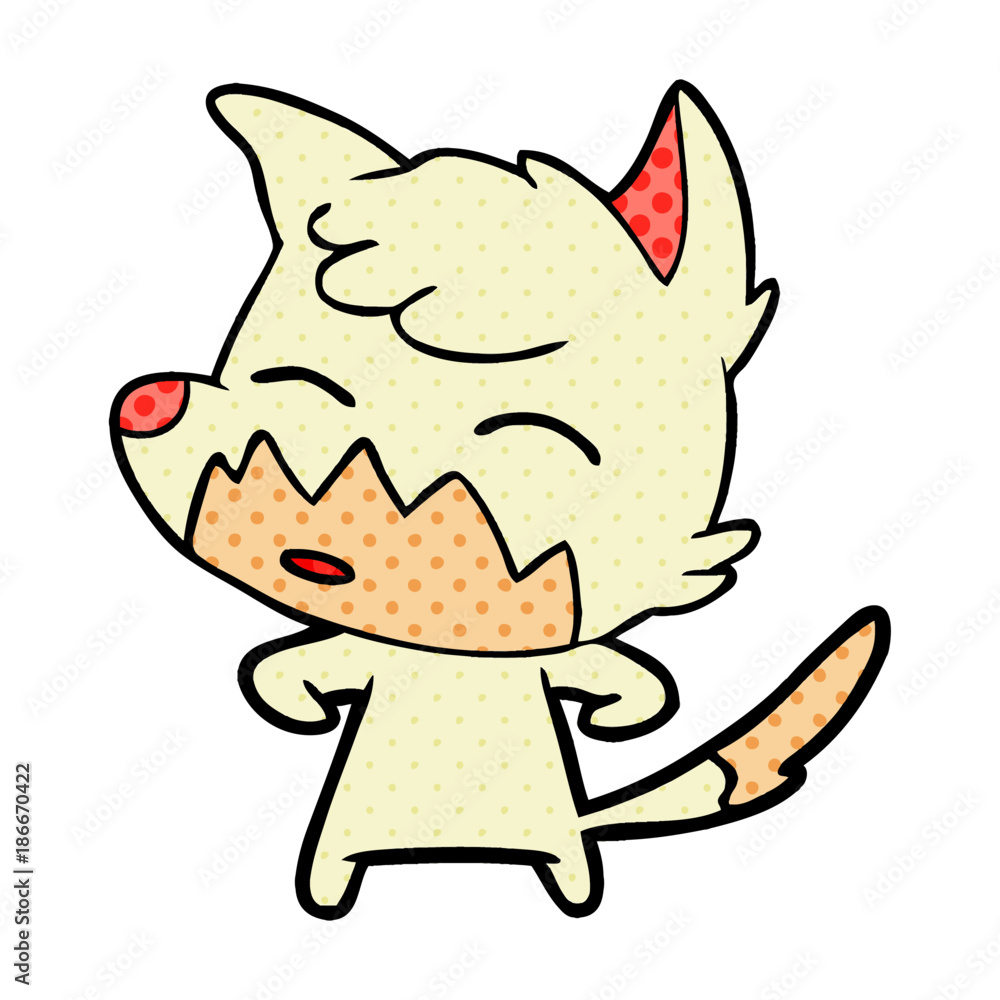 cartoon fox