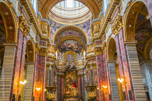 San Carlo al Corso church, Rome, Italy