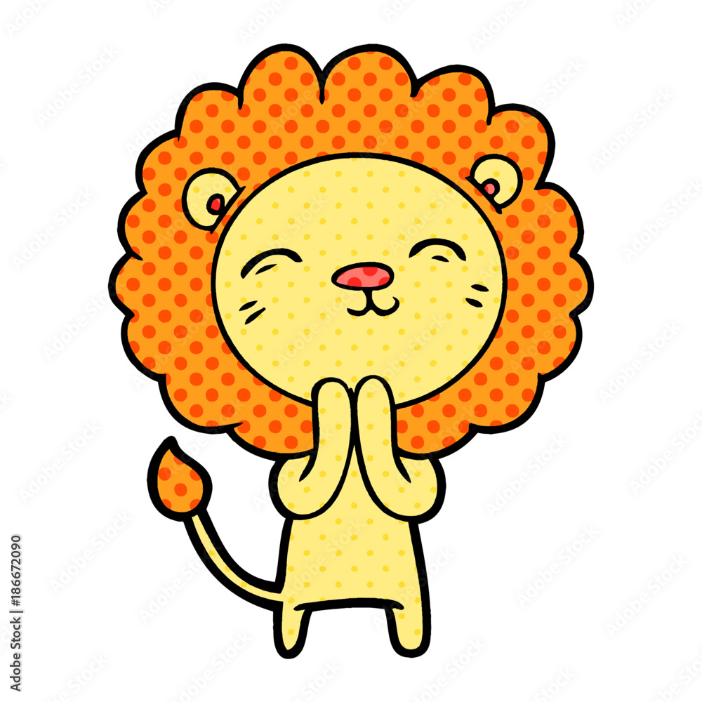 cartoon lion cartoon lion