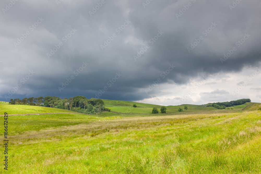 Storm Approach in Northumberland