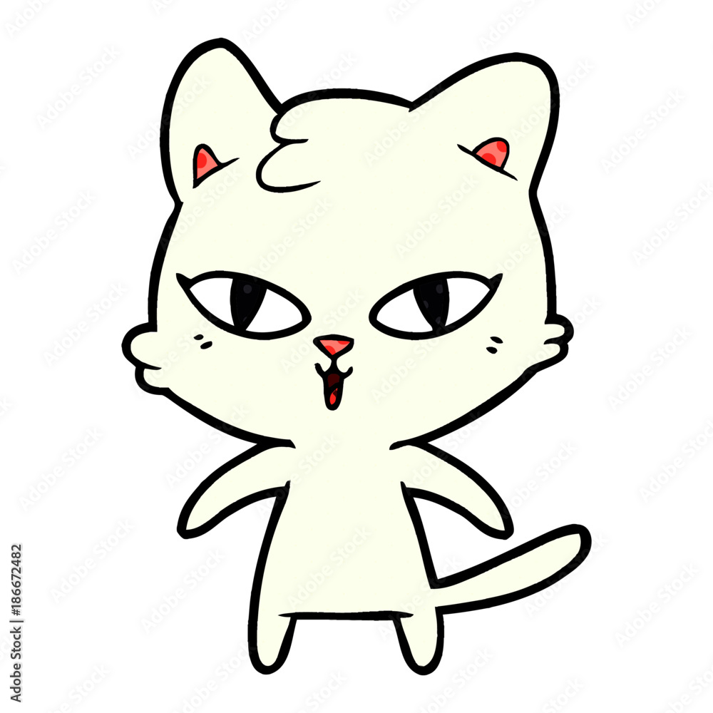 cartoon cat