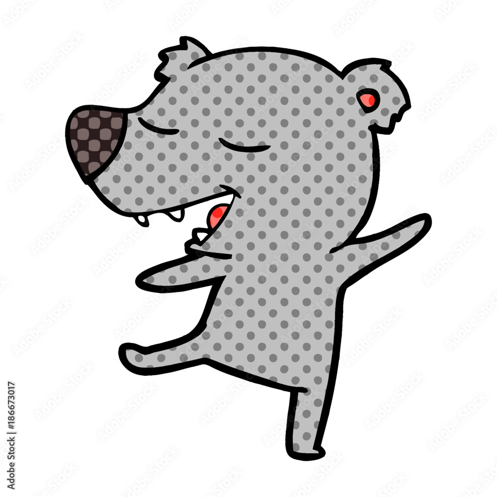 cartoon bear