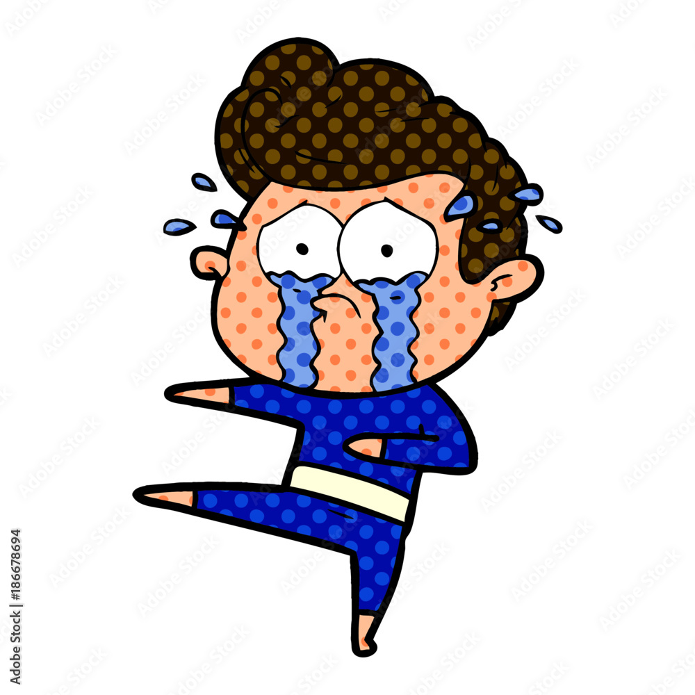 cartoon crying dancer cartoon crying dancer