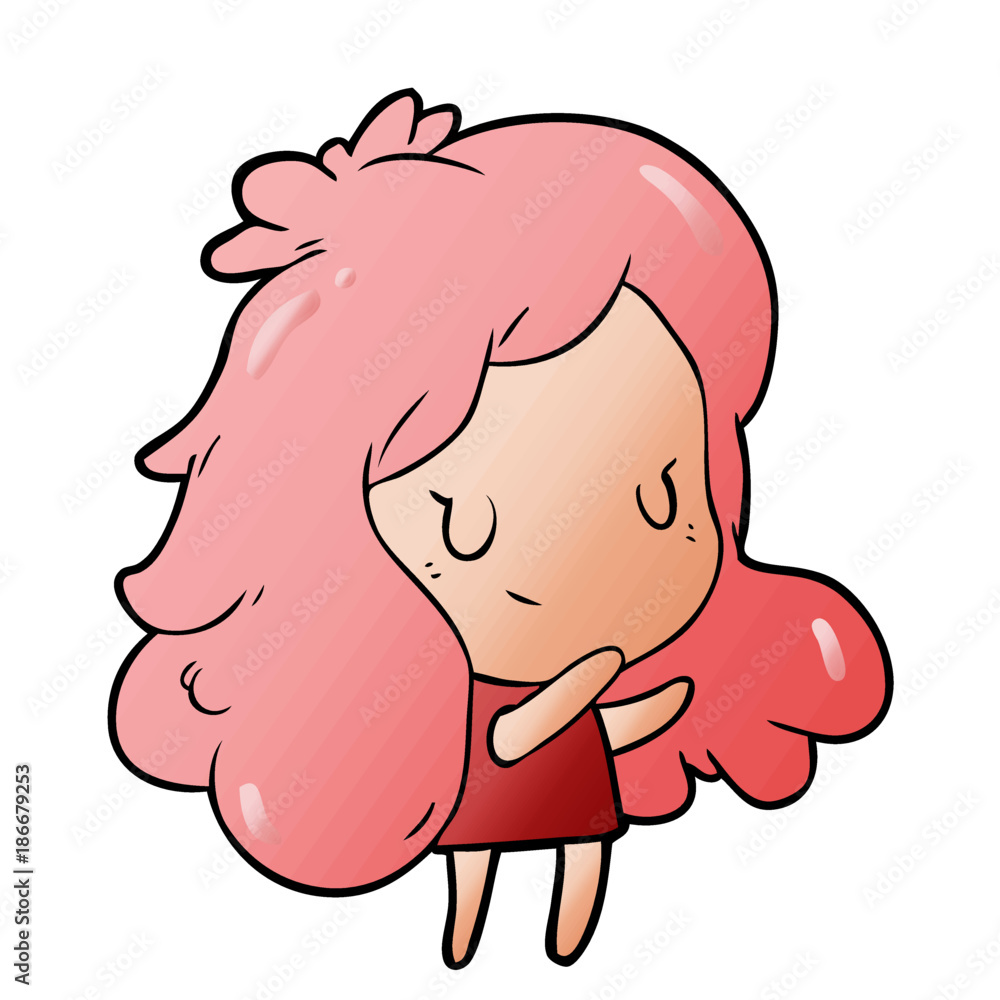 cute cartoon girl cute cartoon girl