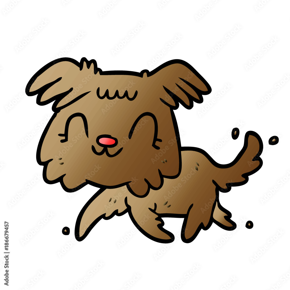 cartoon little dog cartoon little dog