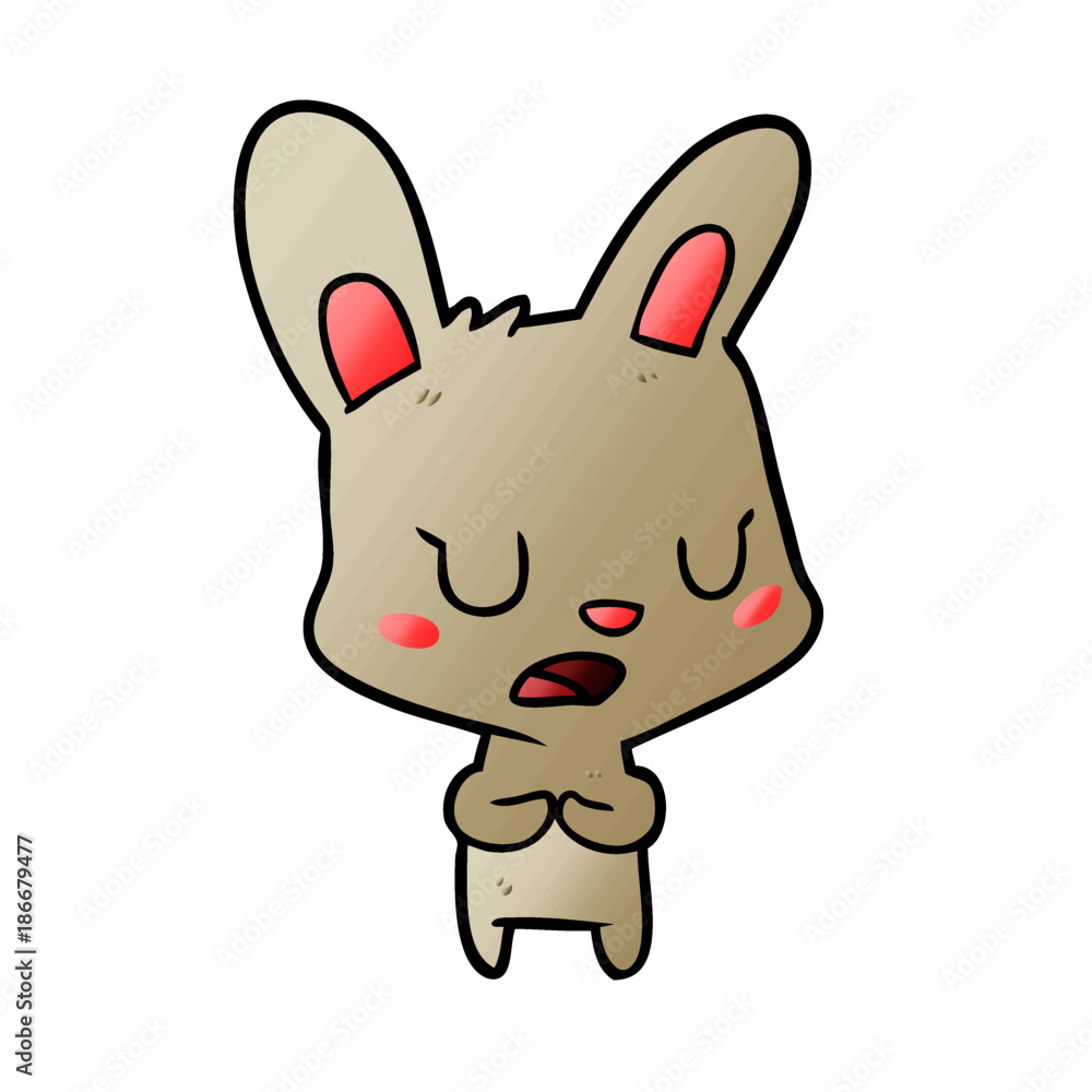 cartoon rabbit talking cartoon rabbit talking