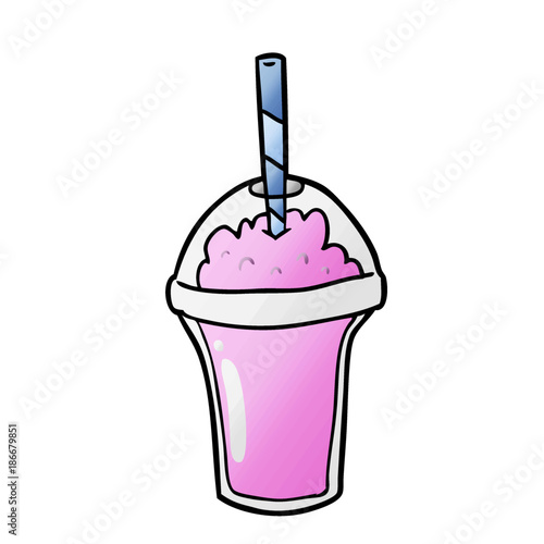 cartoon smoothie