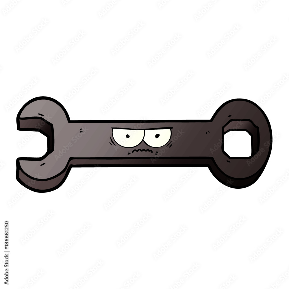 cartoon spanner cartoon spanner
