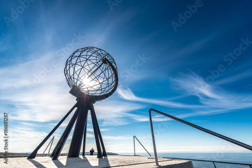 North Cape in Finnmark, Northern Norway. photo