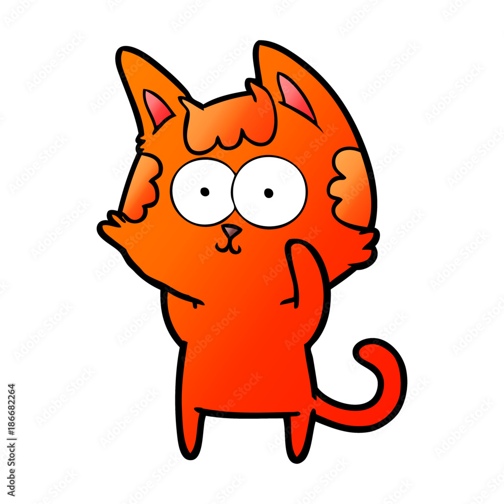 happy cartoon cat happy cartoon cat