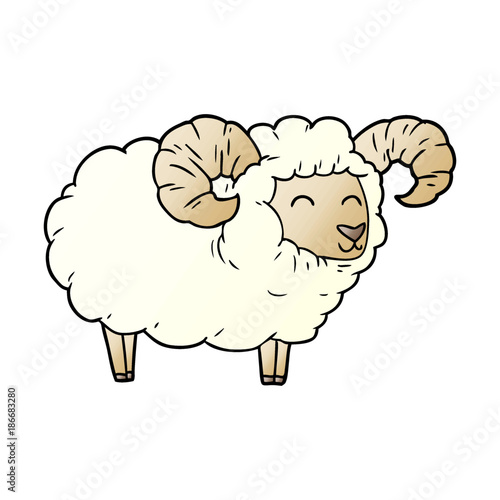 cartoon ram