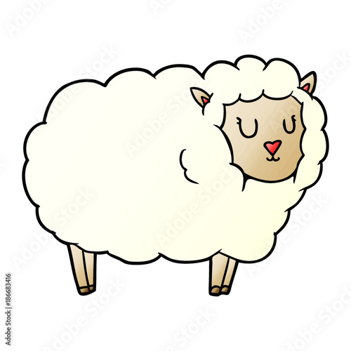 cartoon sheep
