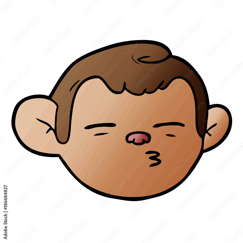 cartoon monkey face cartoon monkey face