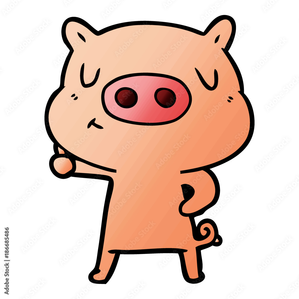 cartoon content pig cartoon content pig
