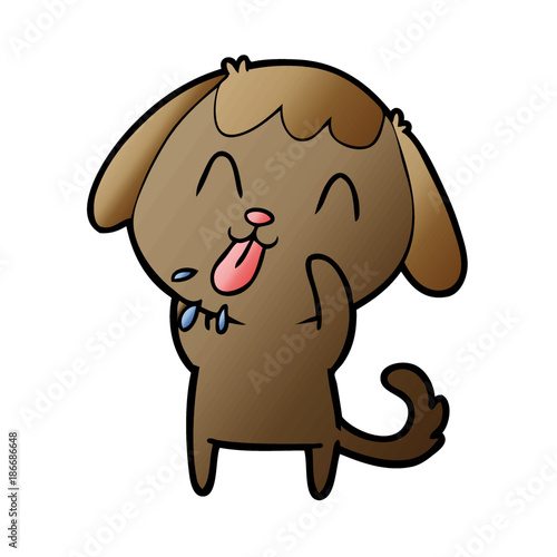 rude dog cartoon