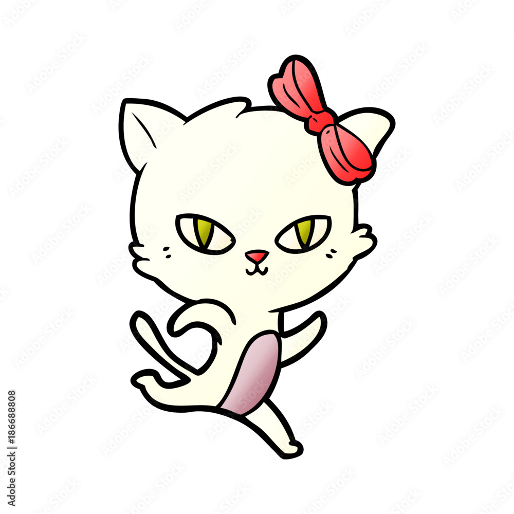 cute cartoon cat cute cartoon cat