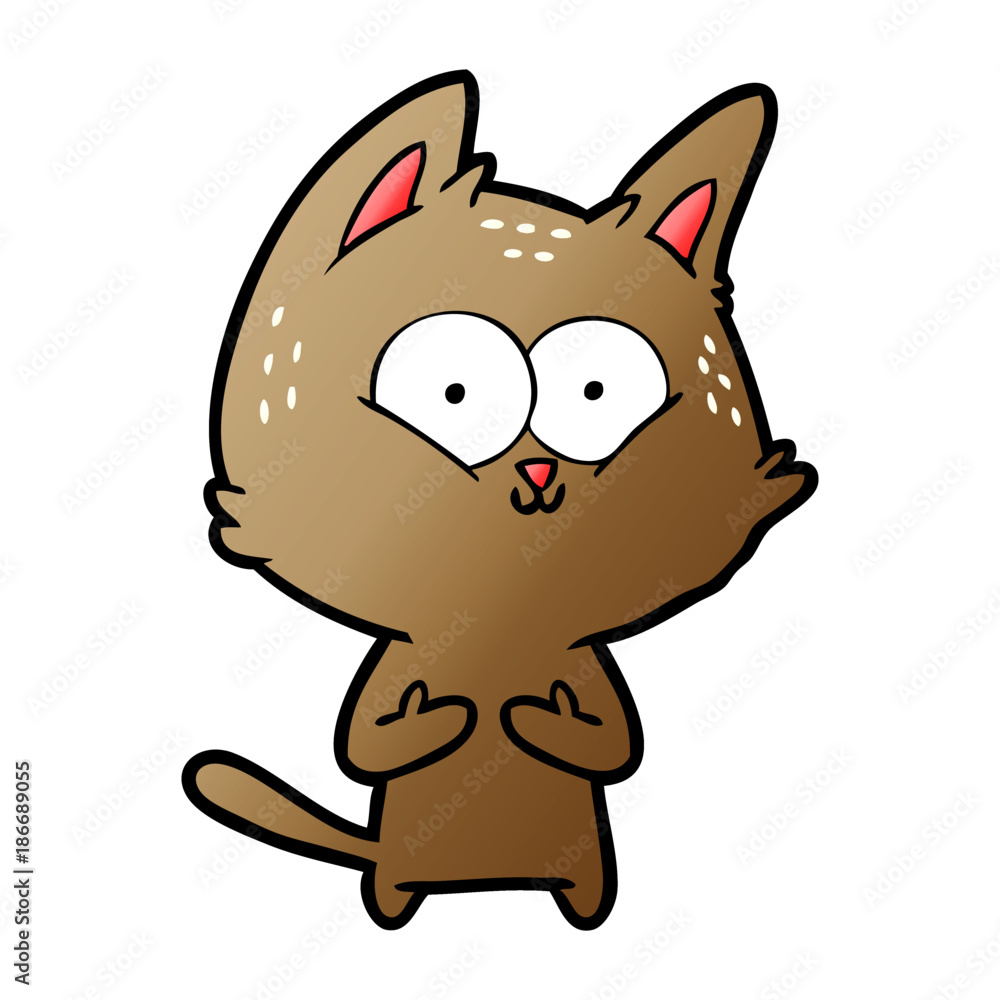 cartoon cat