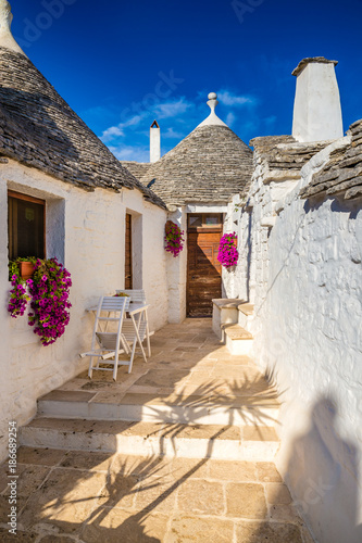 Alberobello With Trulli Houses - Apulia, Italy photo