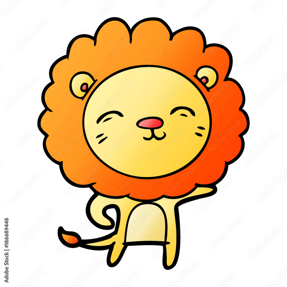 cartoon lion cartoon lion