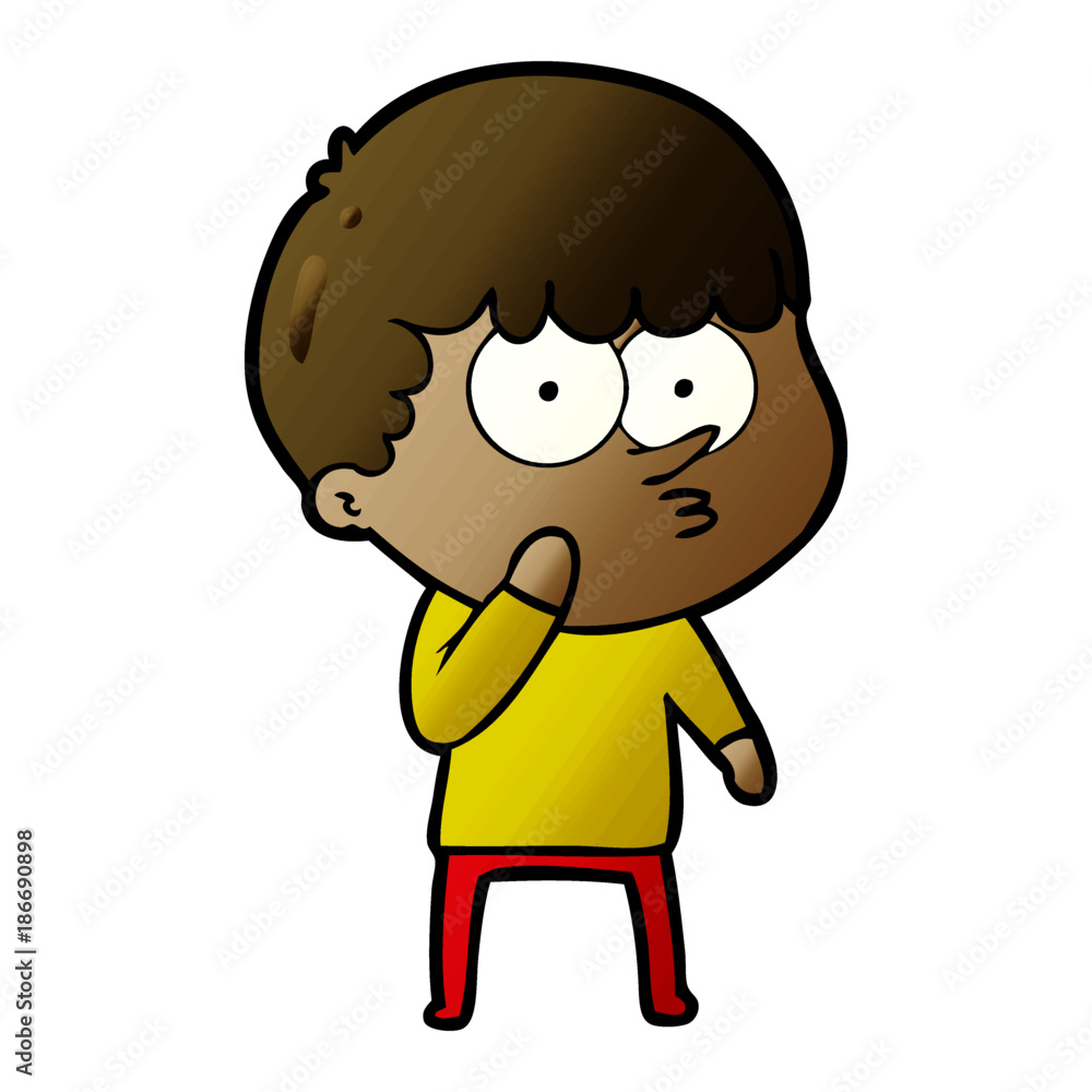cartoon curious boy cartoon curious boy