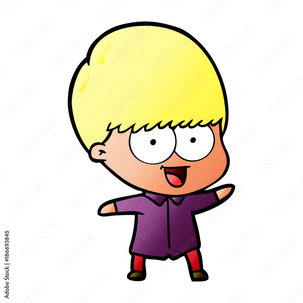 happy cartoon boy happy cartoon boy