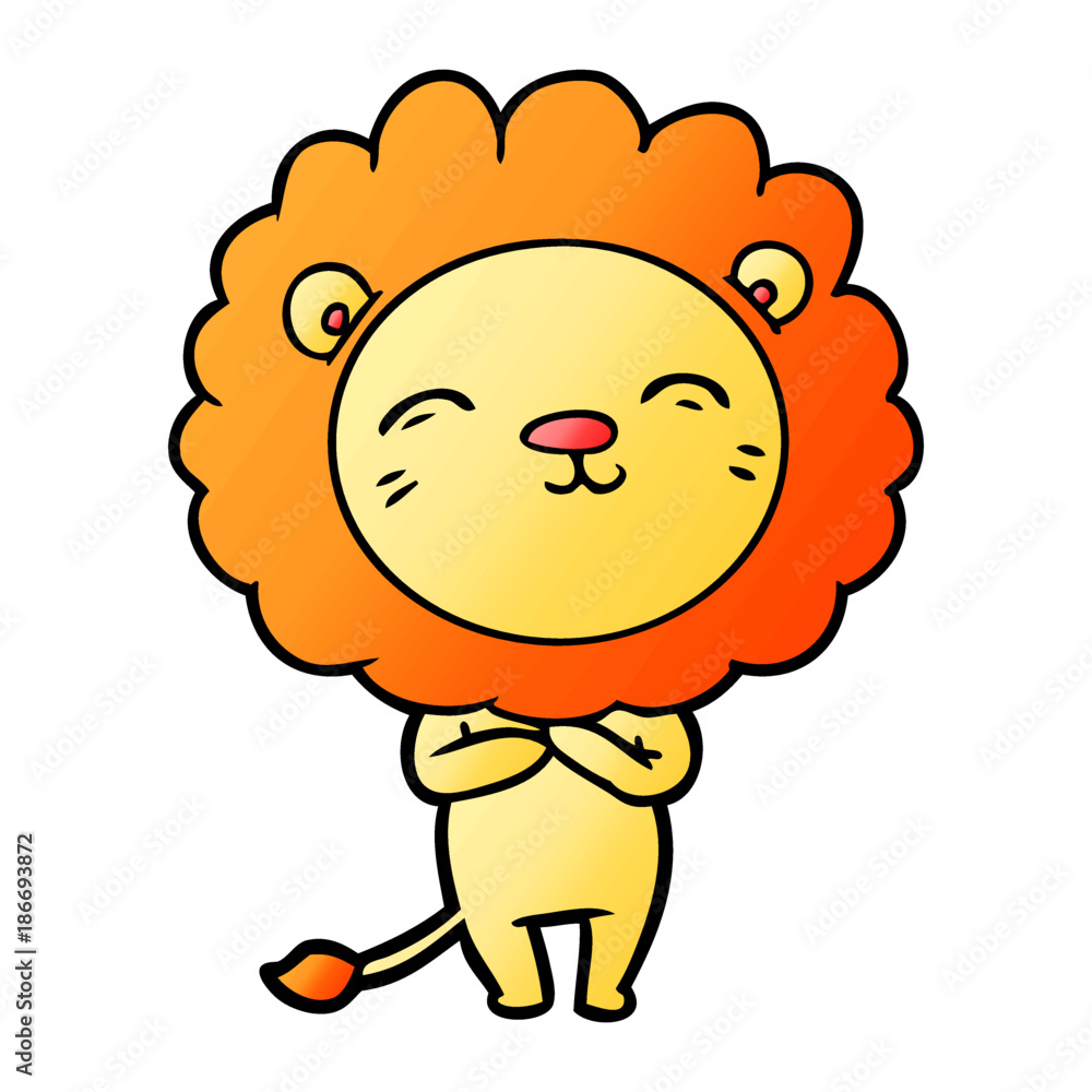 cartoon lion cartoon lion