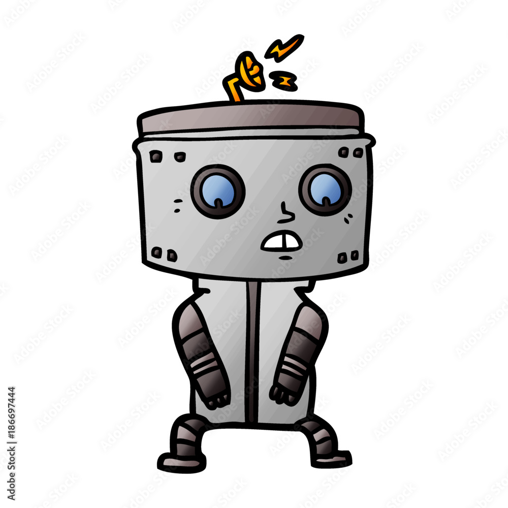 cartoon robot cartoon robot