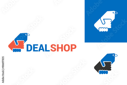 Deal Shop Logo Template Design