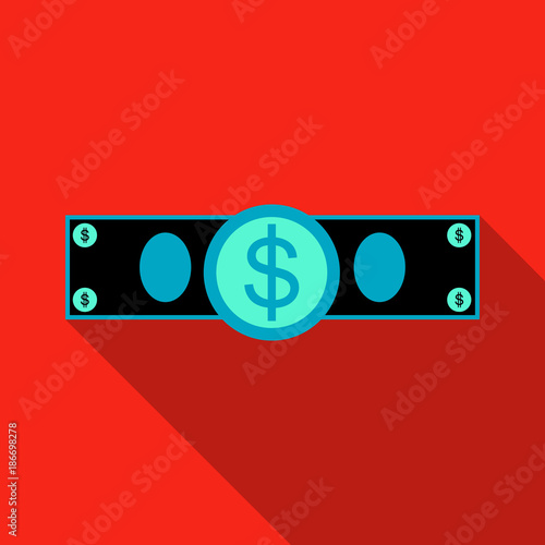 100 50 ,Dollar Banknotes. Suitable for discount cards, leaflet, coupon, flyer, vouchers. Vector, flat style. American money