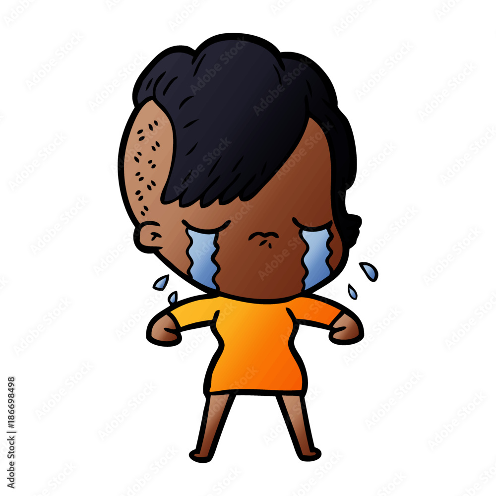 cartoon crying girl cartoon crying girl
