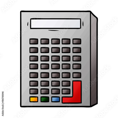 cartoon calculator