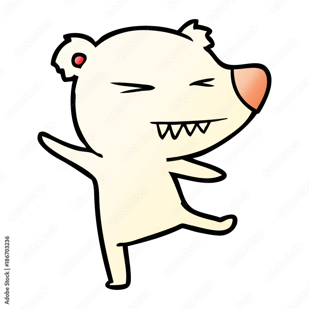 dancing polar bear cartoon dancing polar bear cartoon
