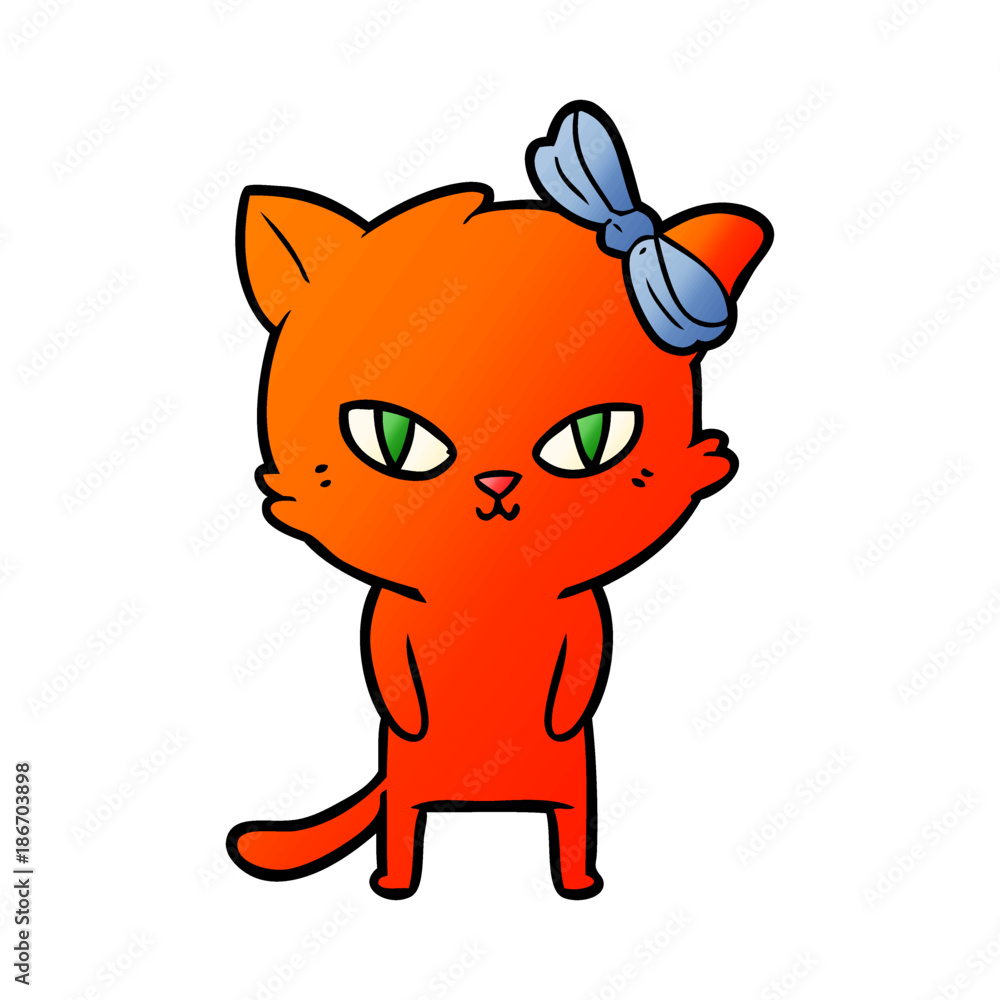 cute cartoon cat cute cartoon cat