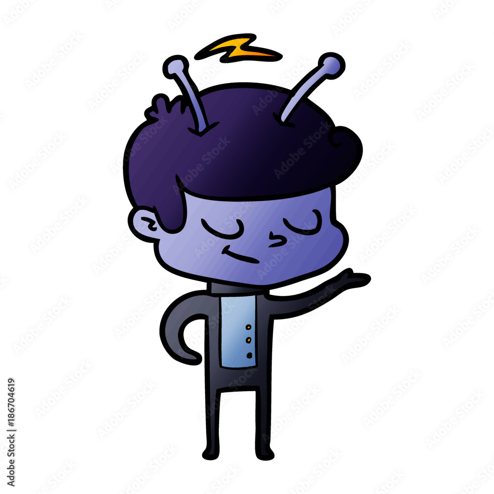 friendly cartoon spaceman friendly cartoon spaceman