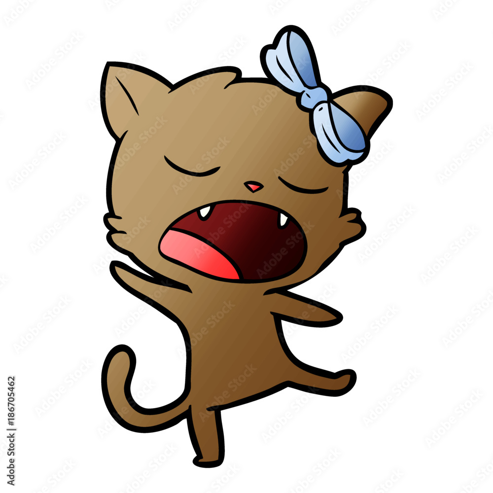 cartoon singing cat cartoon singing cat