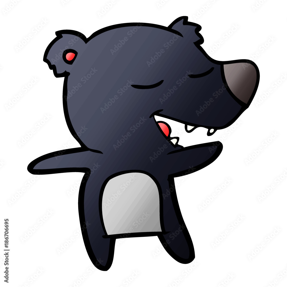 Obraz premium cartoon bear