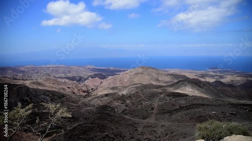 A view of the Gulf of Tadjoura from Arta, Djibouti, East Africa photo