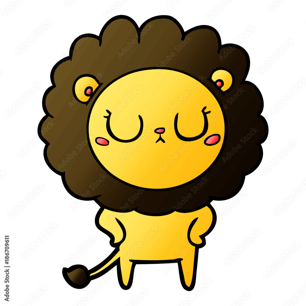 cartoon lion cartoon lion