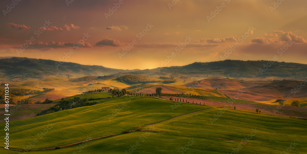 tuscany landscape