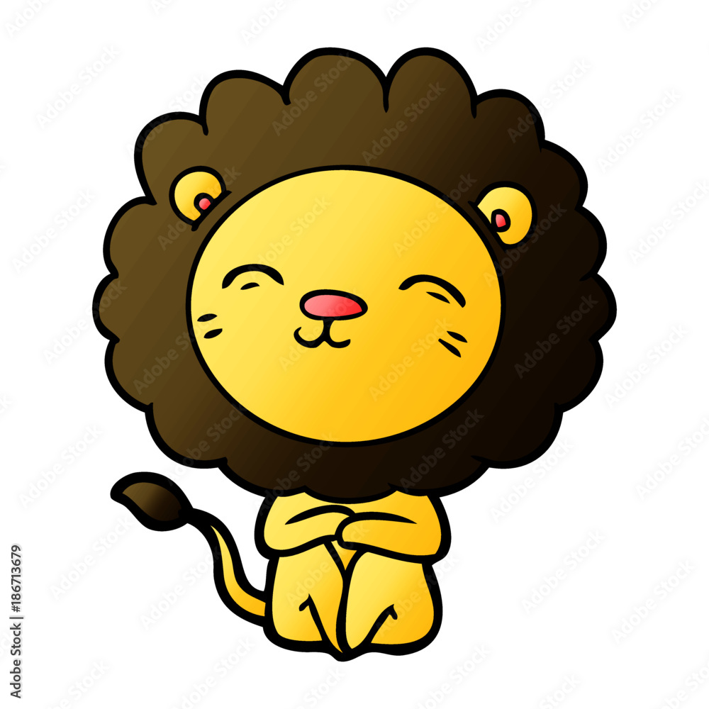 cartoon lion cartoon lion