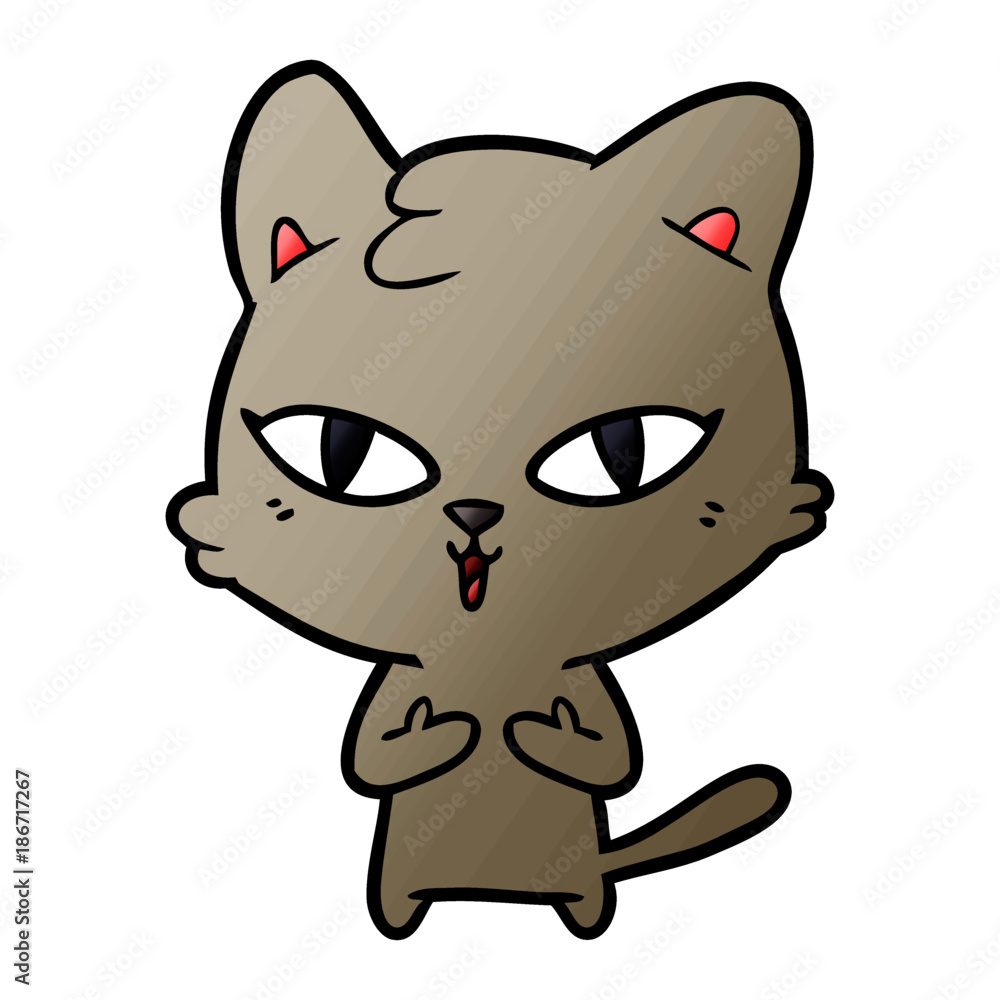 cartoon cat