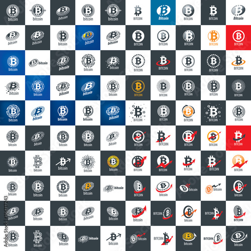 icon vector bitcoin