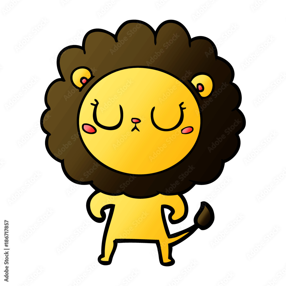 cartoon lion cartoon lion