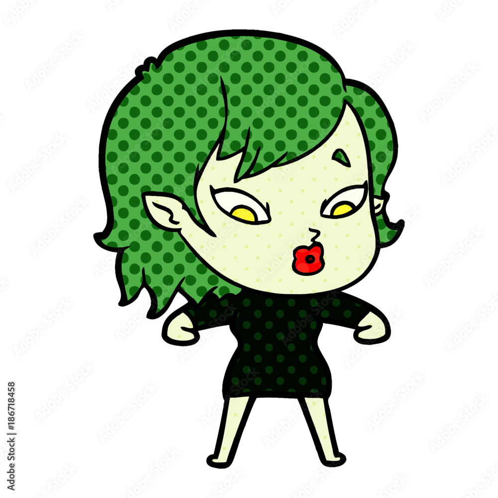 cute cartoon vampire girl cute cartoon vampire girl