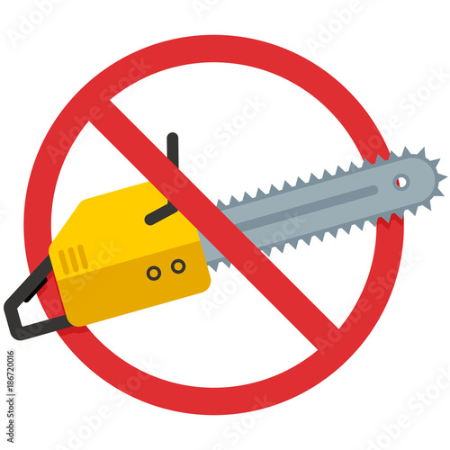Stop saw icon