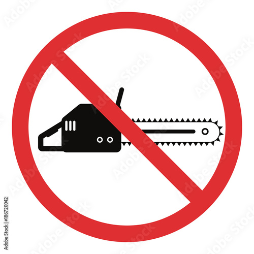 Stop saw icon