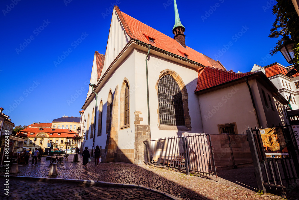 Fototapeta premium Betlehem Platz in Prag, Tschechische Republik