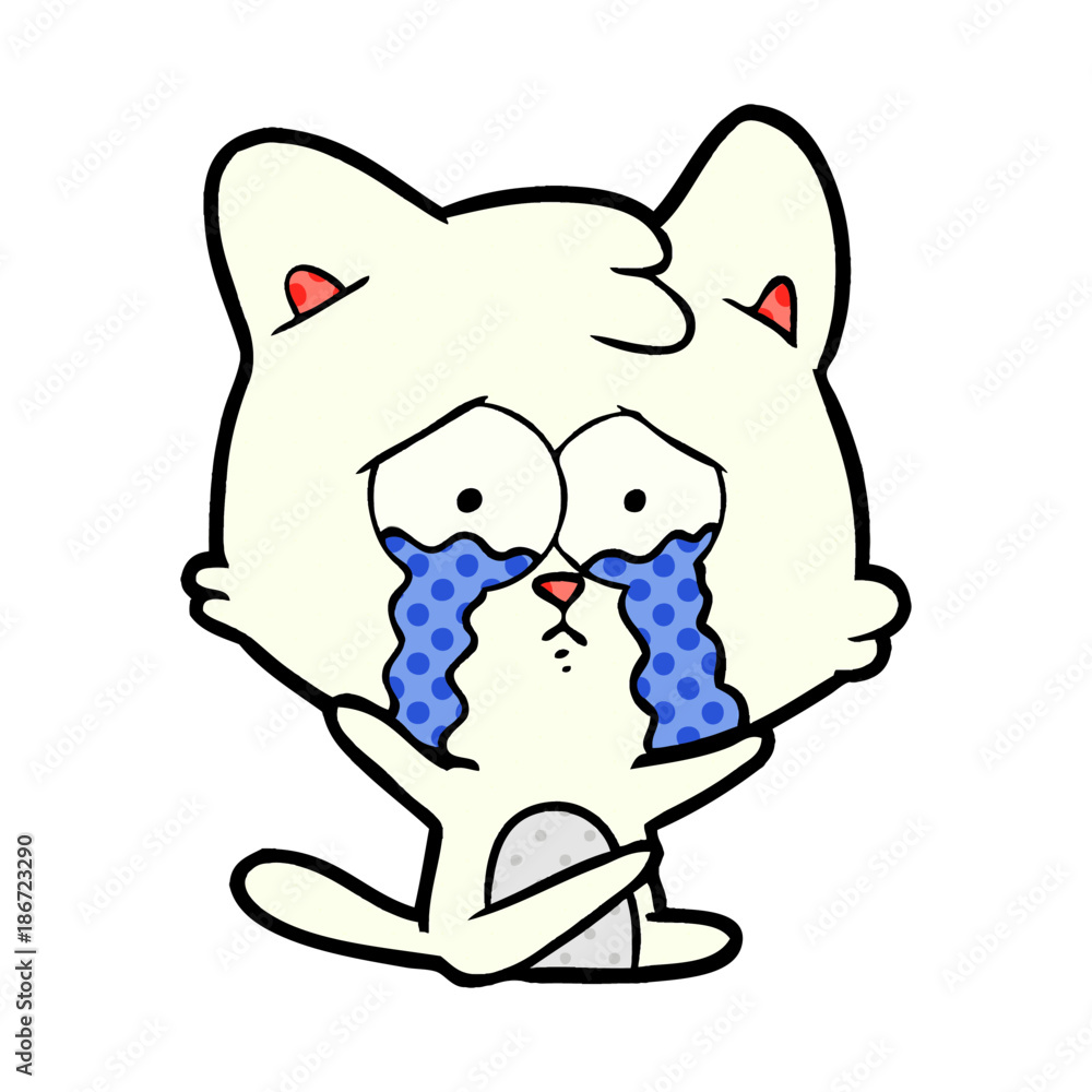 Fototapeta premium cartoon cat