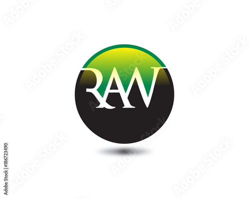 raw letter logo
